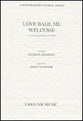 Love Bade Me Welcome SATB Vocal Score cover